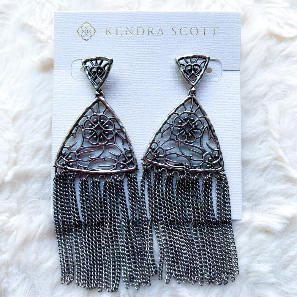 Kendra Scott Silver Earrings in the style Ana